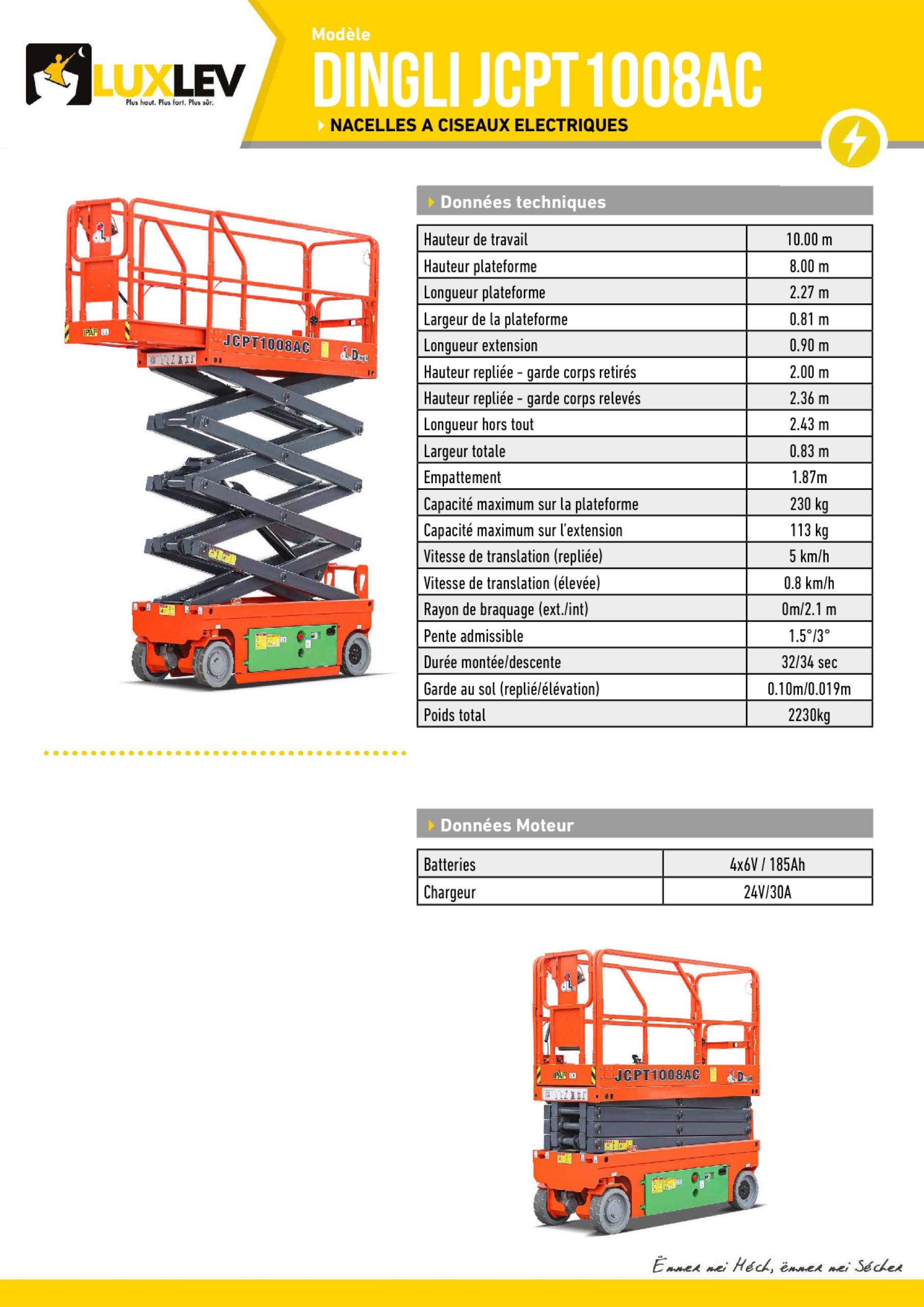 Lire la suite à propos de l’article Dingli-JCPT1008AC ( 4281C )